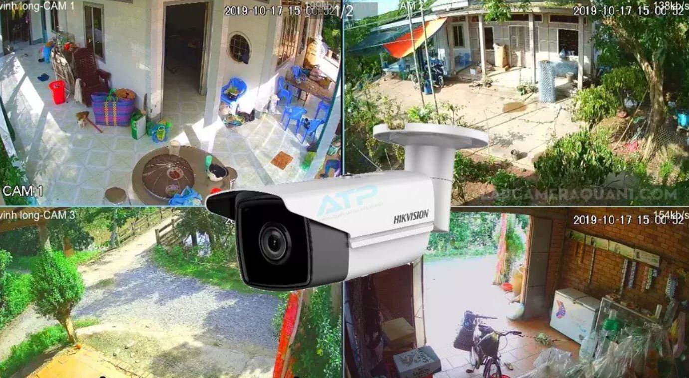 Camera quan sát ngoài sân