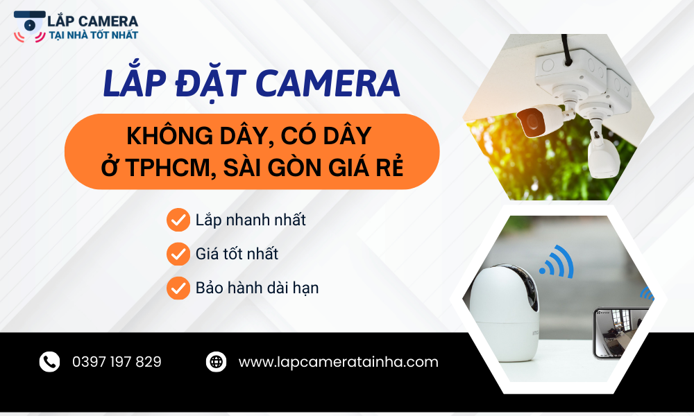 Lắp đặt camera Sài Gòn giá rẻ