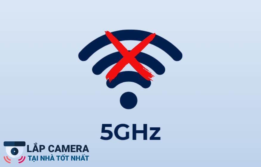 Camera không tương thích với băng tần