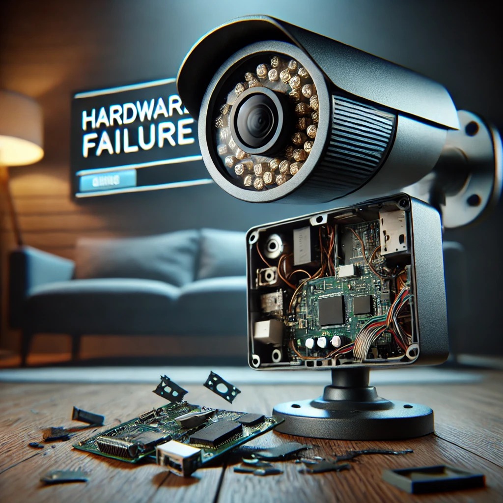 Camera bị hỏng bên trong