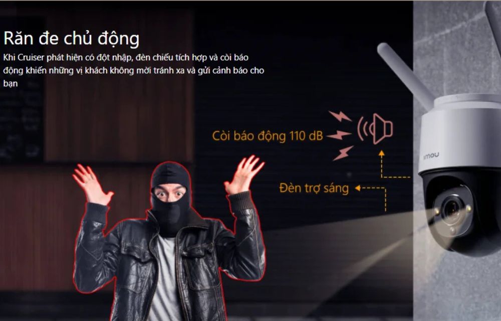 Camera có đèn trợ sáng