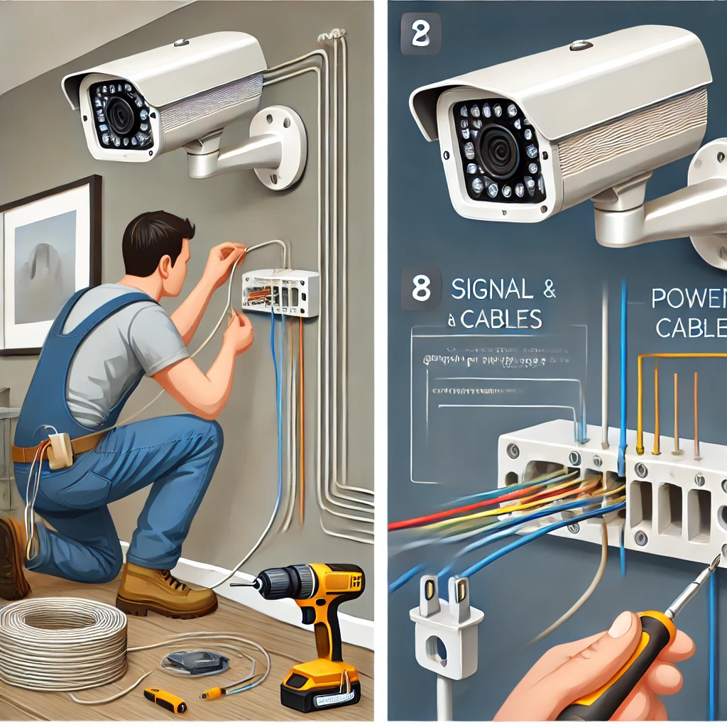 Đi dây tín hiệu và dây nguồn