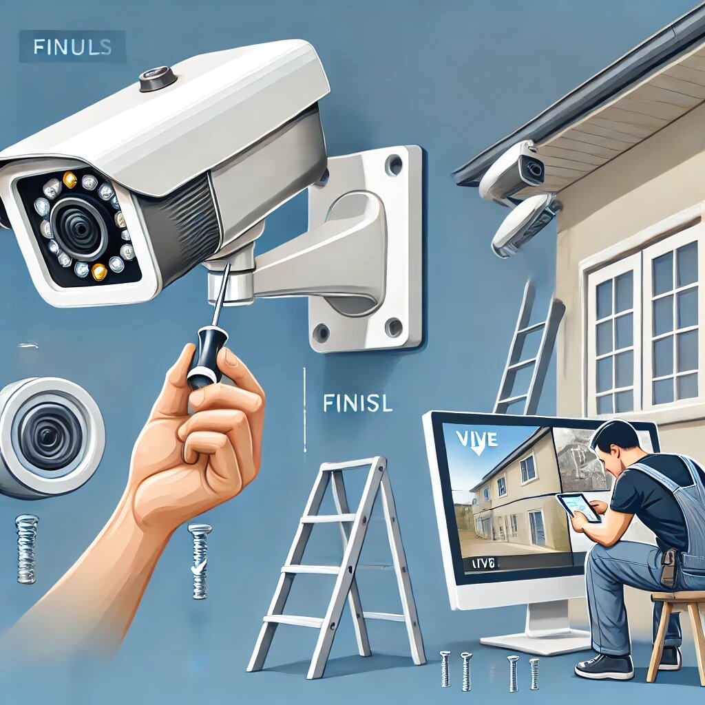 Hoàn thiện lắp đặt camera