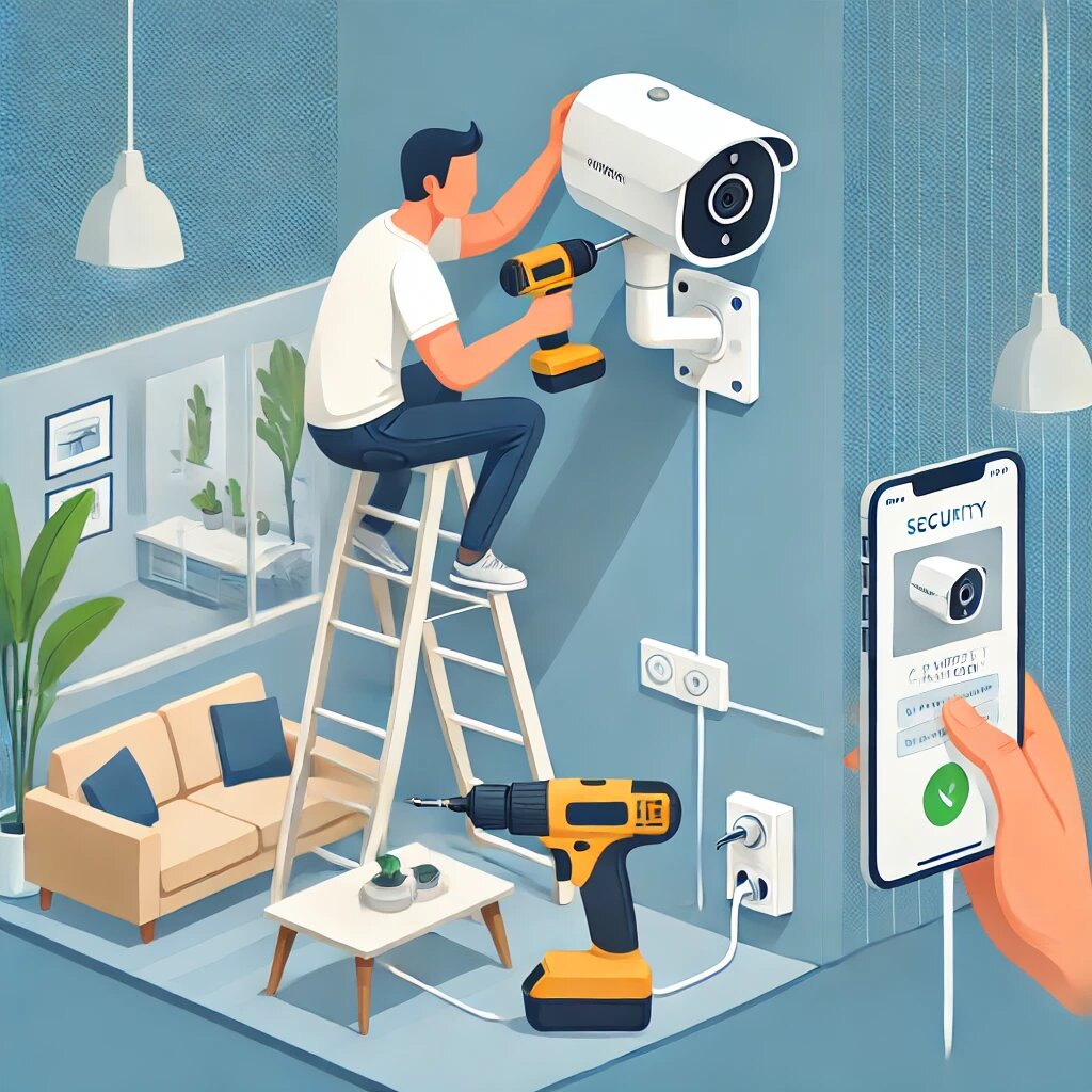 Hướng dẫn tự lắp camera tại nhà