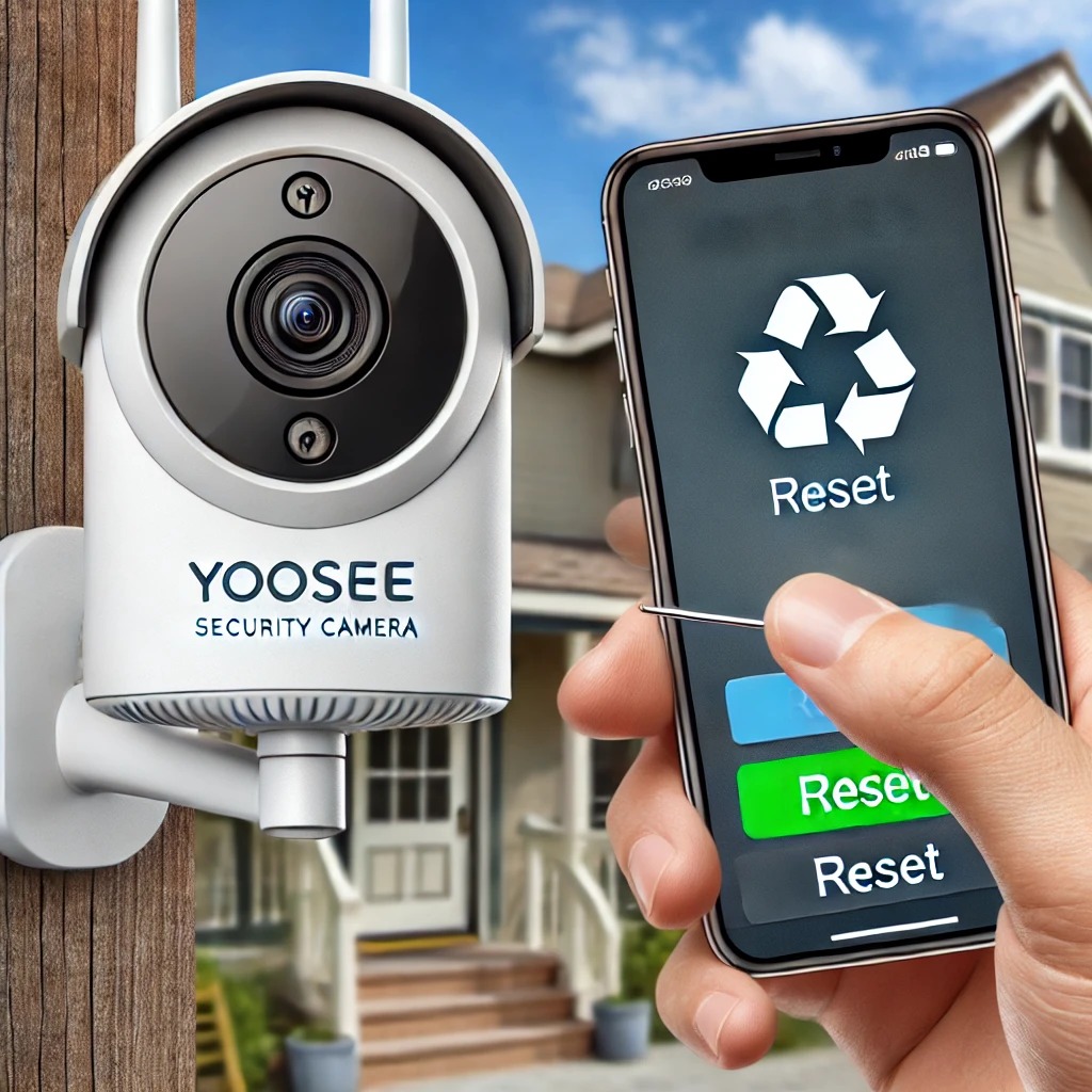 Khởi động lại camera Yoosee khi bị lỗi hồng ngoại
