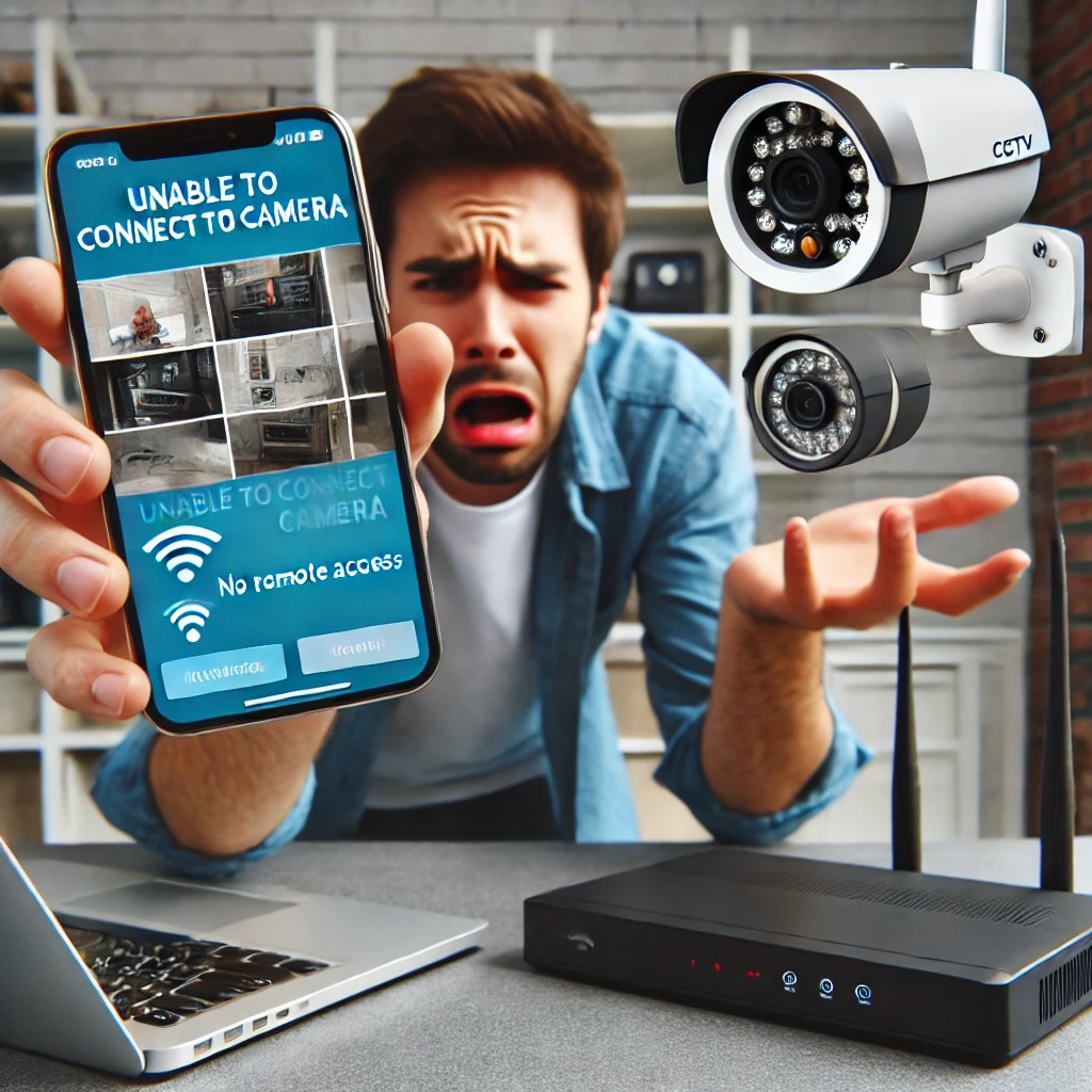 Lỗi không xem được camera từ xa