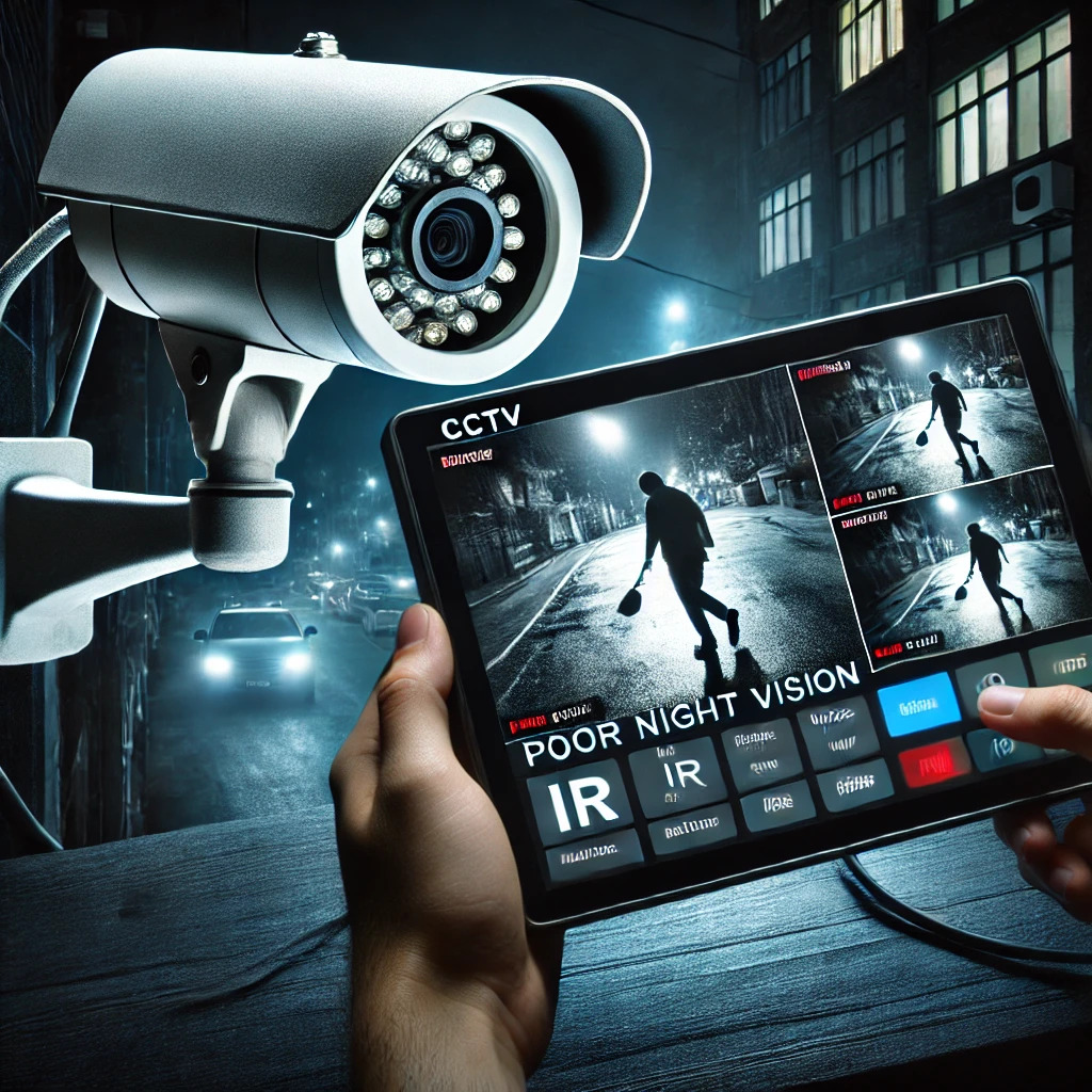Lỗi xem camera vào ban đêm