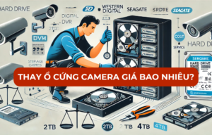 Thay ổ cứng camera giá bao nhiêu