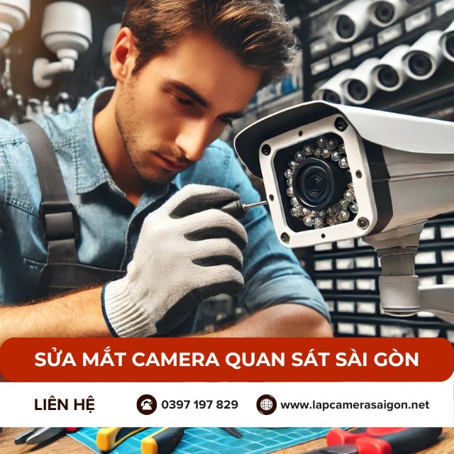 Thợ sửa mắt camera uy tín