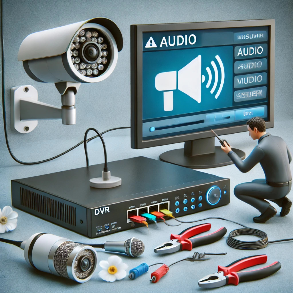 Xung đột âm thanh camera và đầu ghi