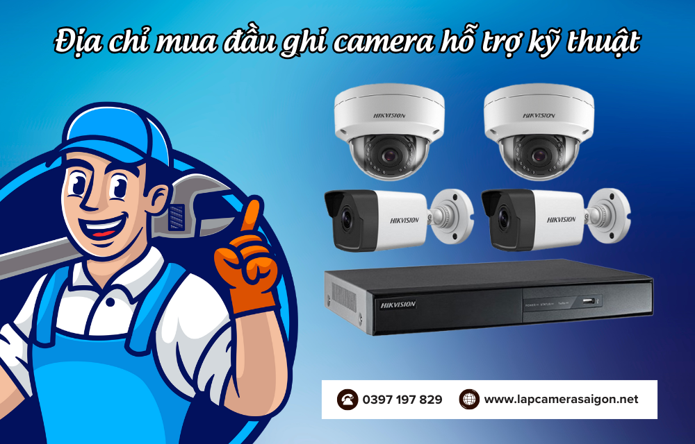 Địa chỉ mua đầu ghi camera uy tín Sài Gòn