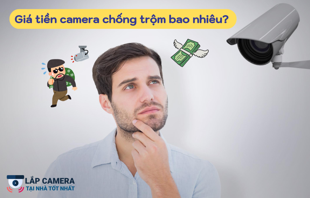 Giá tiền camera chống trộm bao nhiêu